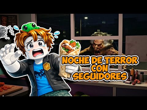 🌯 JUGANDO CON SEGUIDORES 🌯 SCARY SHAWARMA KIOSK 🌯