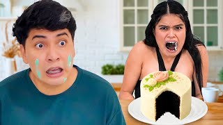 SE COMIÓ UN PASTEL QUEMADO 😨🎂
