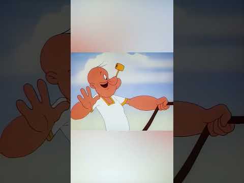 In the beginning, Popeye gained his strength by smelling garlic, not by eating spinach.
