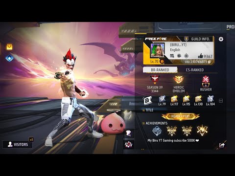 BIRU YT GAMING LIVE FREE FIRE #freefire