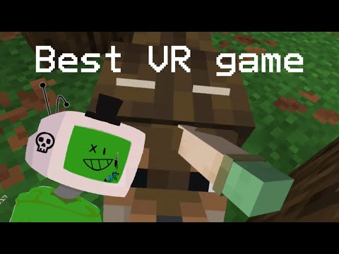 Minecraft VR is something else