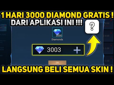 APLIKASI PENGHASIL 3000 DIAMOND MOBILE LEGENDS GRATIS !!!
