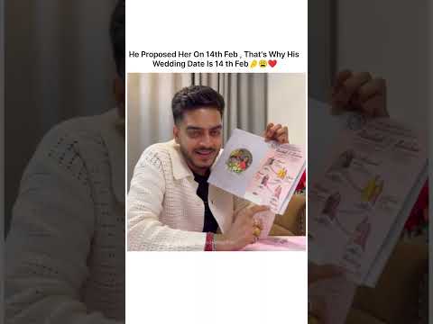 That's Why His Wedding Date Is 14th Feb..🧿🌍❤️ #rachitrojha #sibbugiri #shortsfeed #shorts