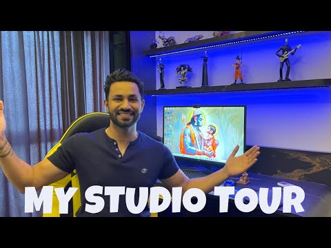 MY SMALL STUDIO TOUR | VJ PAWAN SINGH