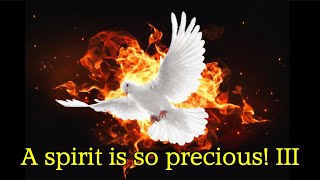 A spirit is so precious! III