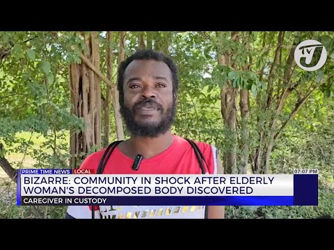 YouTube video thumbnail: Bizarre: Community in Shock After Elderly Woman's Decomposed Body Discovered
