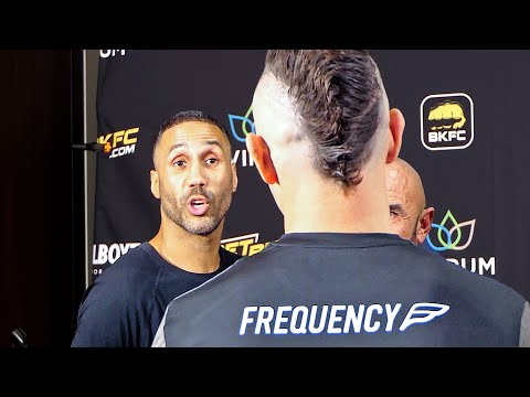 James DeGale CONFRONTED after FACE OFF | BKFC