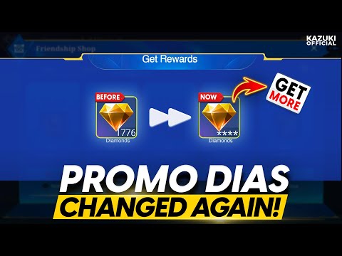 Promo Diamonds CHANGED AGAIN? and here's how to MAX it!