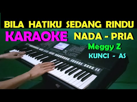 RINDU – Meggy Z | KARAOKE NADA PRIA