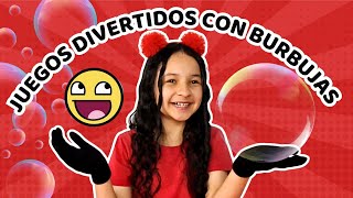 7 JUEGOS MUY DIVERTIDOS CON BURBUJAS | BURBUJAS QUE REBOTAN