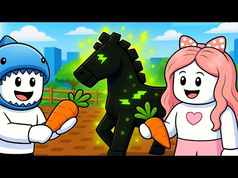 [로블록스] 번개보다 빠른 최강의 말을 키우고 승마 대회에 참가해요!! (Horse RNG) - 민또 경또 -