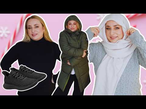 MIERZYMY: NOWA KURTKA I BUTY ❄️ SWETRY WEŁNA, MERINO, KASZMIR + SUKIENKA!