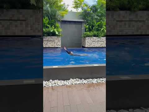 ANG HUSAY PA RIN MAG SWIMMING NI KYRIE #swimmingparty #swimmer