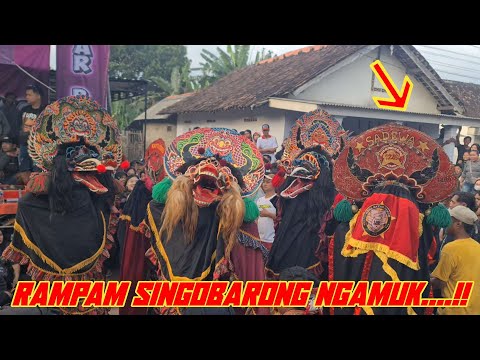 NGAMUK..❗️Ngeri RAMPAK Simobarong Wonge Sekar Budoyo Wates Kediri