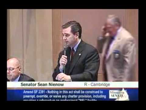 Sen Nienow on MN Vikings and Minneapolis Charter