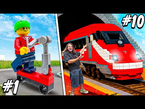 COSTRUISCO ALTRI 10 VEICOLI LEGO!  - Ep.12