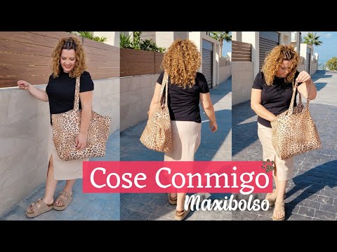 🍂 RETO de NOVIEMBRE!!! MAXI BOLSO || COSE CONMIGO