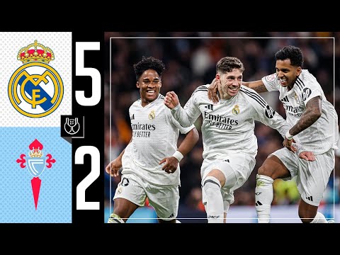 HIGHLIGHTS |  Real Madrid 5-2 Celta de Vigo | Copa del Rey 2024/25