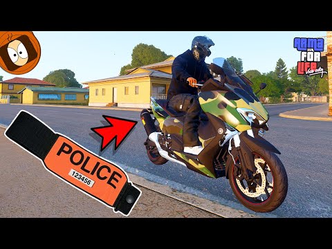 POLICE BAC en YAMAHA TMAX ! - ARMA FOR LIFE