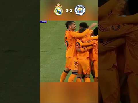 ريمونتادا تاريخية•ريال مدريد🆚 مانشستر سيتي 3-2 دوري أبطال أوروبا 2025 🔥