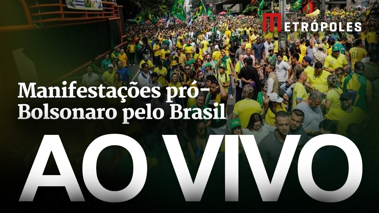 Saiba como foram os atos pró Bolsonaro pelo Brasil