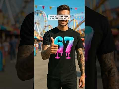 Funny 67 Meme T-Shirt | Gen Alpha’s Favorite Inside Joke 👕🔥