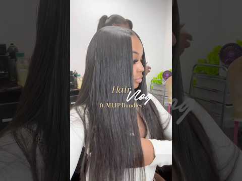 come w me to my hair appointment 🍂🎀 ft. @MlipHair #mliphair #hairvlog #maintenance