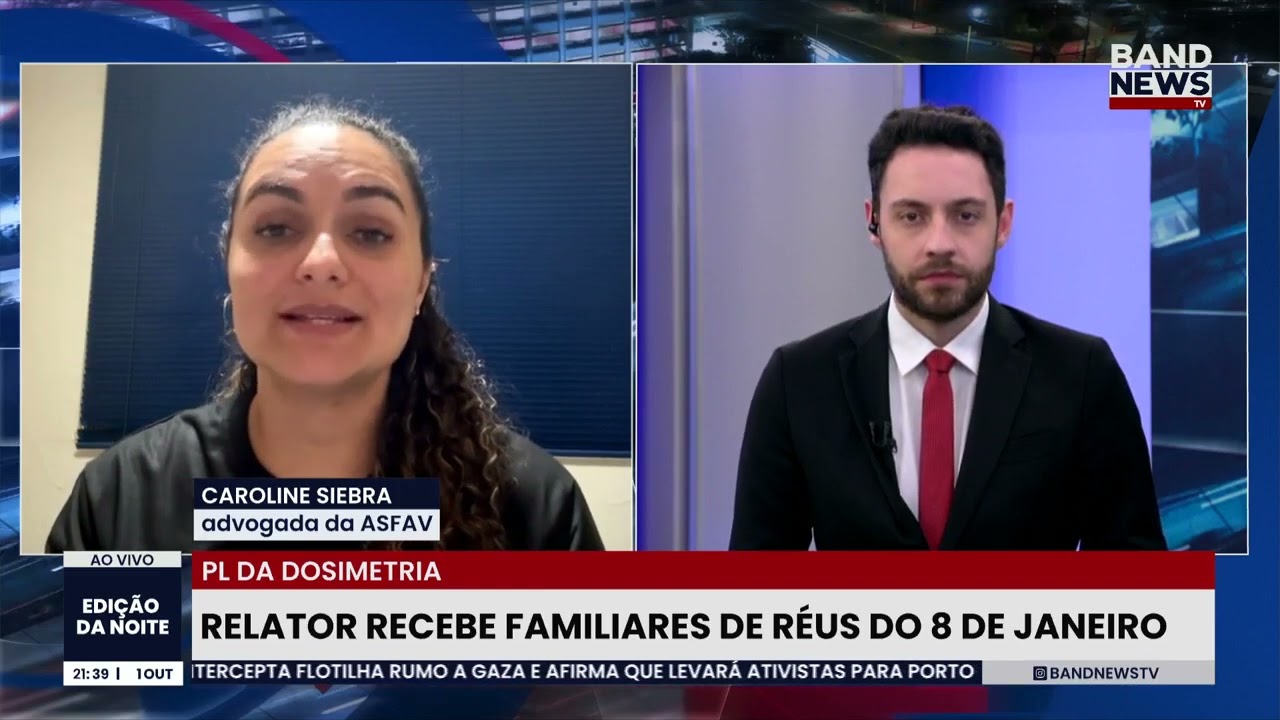 Relator do PL da Dosimetria recebe familiares de réus do 8 de janeiro | BandNews TV