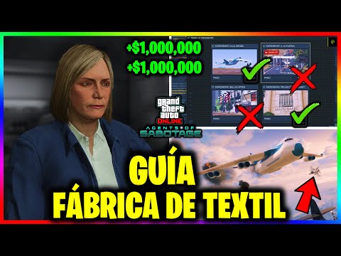 GUÍA de la FÁBRICA de TEXTIL  ¿Cómo HACER MILLONES? TRUCOS & TIPS EPICOS | GTA Online