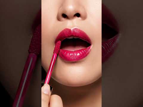 Ombre Party Lips ✨ | Glossy Red to Pink Transformation