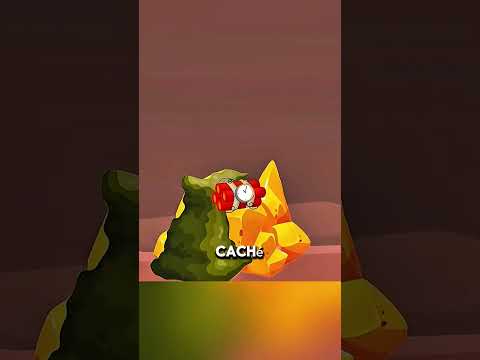 👂 Or caché dans l’oreille… explosion et karma doré ! 💥#shorts #animated #montagem #short