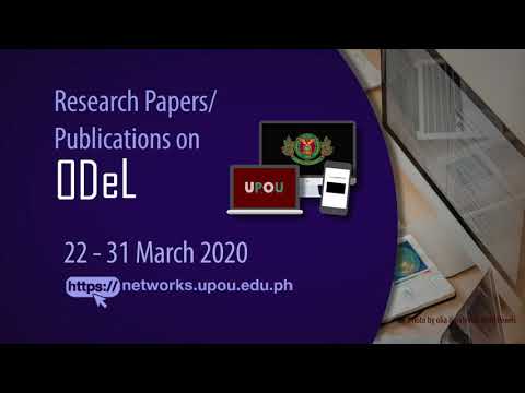 Featured Learning Resources - Research Papers/Publications on ODeL - 4th Week of March