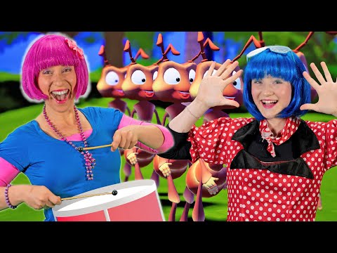 The Ants Go Marching | Kids Songs and Nursery Rhymes Actions and Lyrics| Debbie Doo