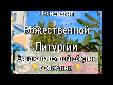 Сборник "Песнопения Божественной Литургии" Н.Рогожкина