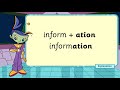 Exploring Verb Suffixes: -ation in Noun Formation