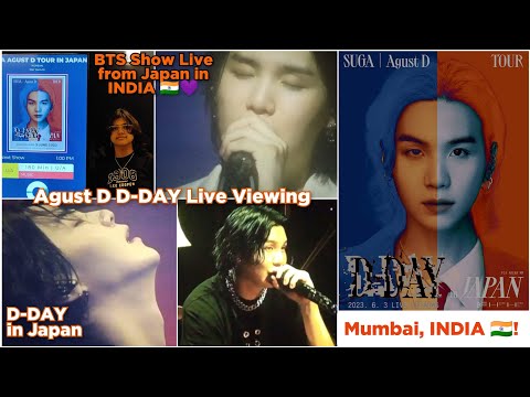 AGUST D D-DAY in Japan DAY 2 Live Viewing in INDIA Full Vlog 🇮🇳💜 #BTS #SUGA #AGUSTD #DDAY #BTSARMY