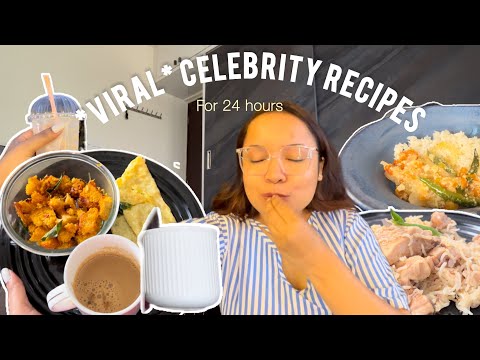 VIRAL Celebrity Recipes for 24 Hours | Farah Khan | Deepika Padukone | Jackie Shroff | Sonam Kapoor