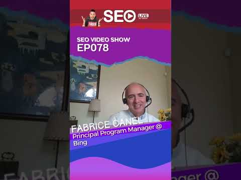How to get on the first page of Google in 1 min with SEO expert Fabrice Canel #Shorts