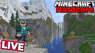 Safely Digging a Mountain in my Hardcore World