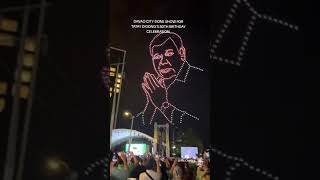 DAVAO CITY DRONE SHOW FOR FPRRD 80TH BIRTHDAY
