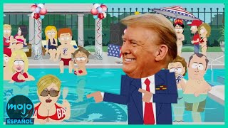 ¡Los 10 MEJORES Momentos de Donald Trump en South Park!