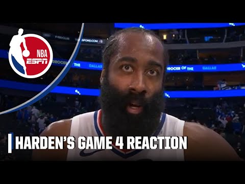 It was all or nothing for us! 👏 James Harden on Clippers evening the series in Game 4 | NBA on ESPN