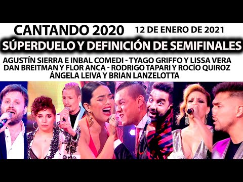 Cantando 2020 – Programa 12/01/21 – #Súperduelo y definición de semifinales