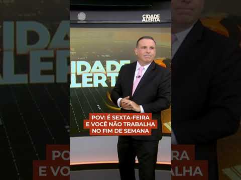 Sextou e por aqui o Gottinão já está assim 😎 Quem aí está igual? 😂 #Shorts #CidadeAlerta