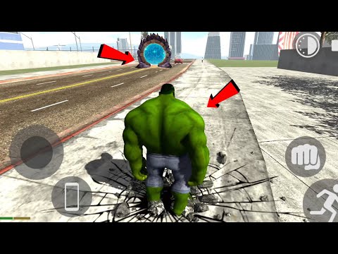 Hulk super power 💪|| hulk cheat code || Indian bikes driving 3d  update ||