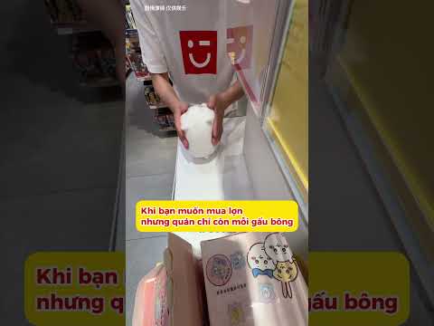 KHI BẠN MUỐN MUA GẤU HÌNH LỢN NHƯNG CHỦ TIỆM CHỈ CÒN GẤU HÌNH GẤU #shorts #giaitri #haihuoc