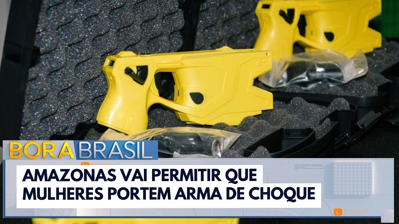 Amazonas vai permitir que mulheres portem arma de choque