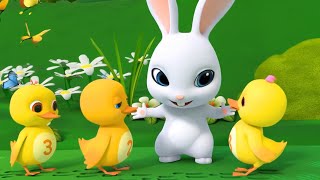 Vịt Con Lông Vàng - Nhạc Thiếu Nhi Con Vịt - Hoạt Hình Chú Vịt Con