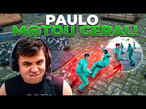 PAULINHO É CONVIDADO PARA O ROUND 6 e MATA GERAL no GTA RP! (Modder clips)