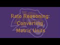 Metric System Conversions and Units